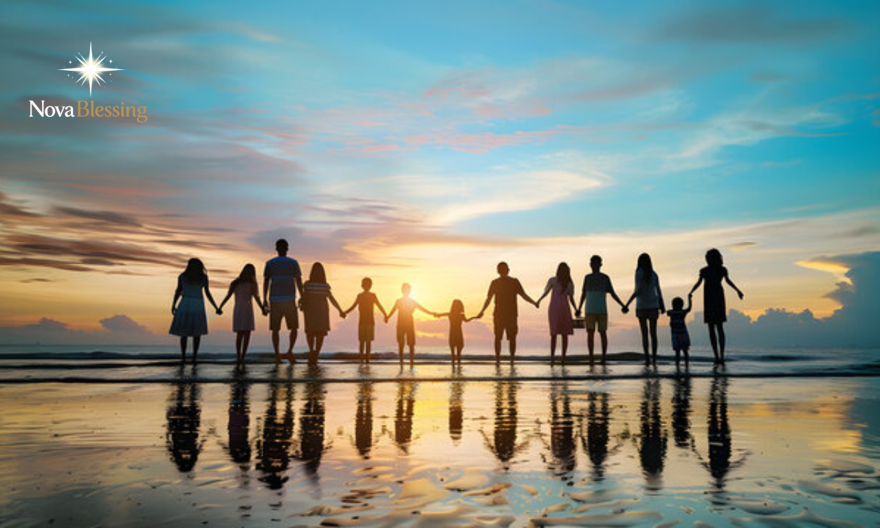 Loyalty Quotes featured image showing four friends watching a sunset with the title “150 Powerful Sayings About Trust, Friendship & Love,” symbolizing loyalty, trust, friendship, commitment, and lasting relationships.