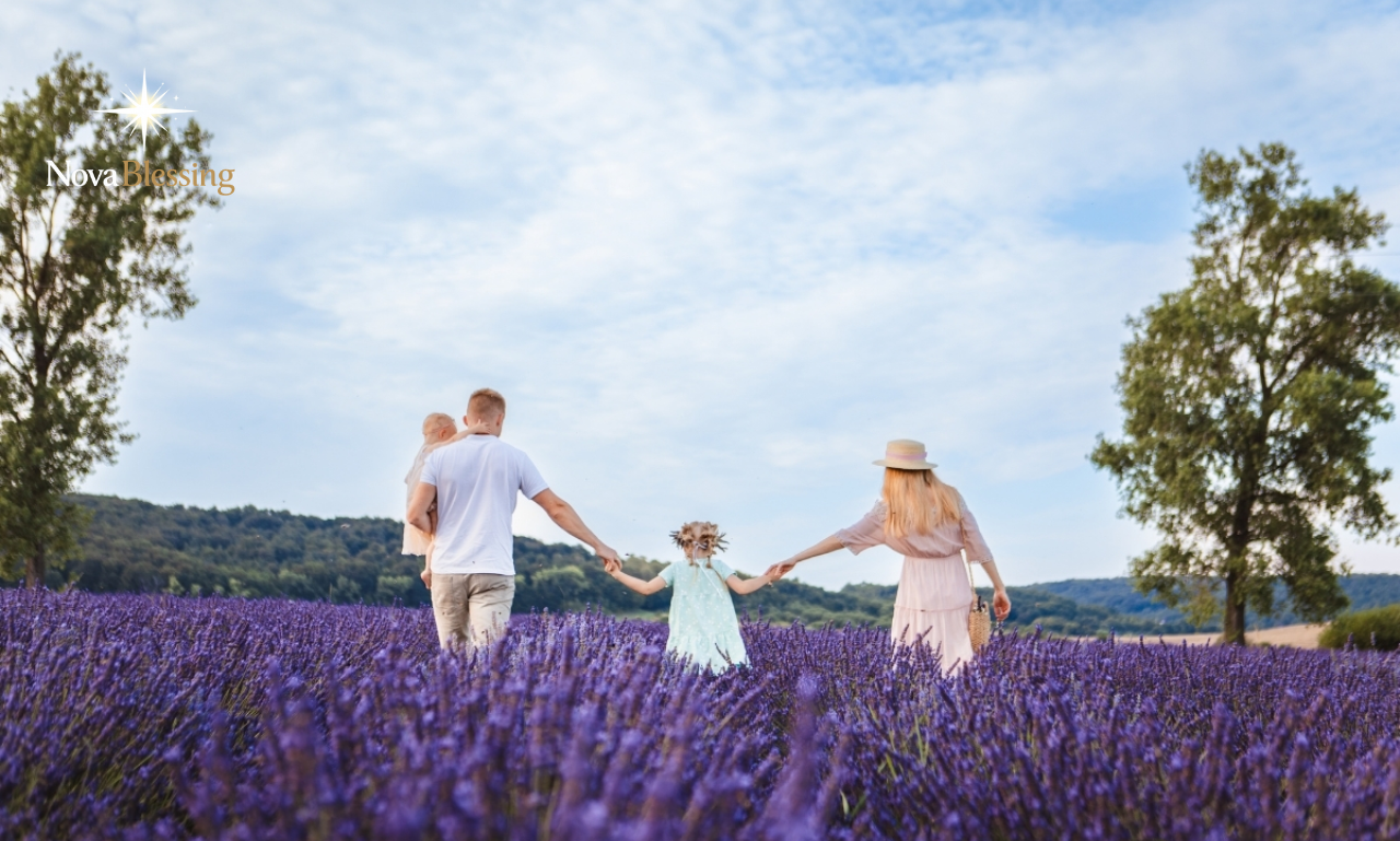 Heartwarming Family Blessings with inspirational quotes, prayers, and wishes celebrating love, faith, gratitude, and togetherness.