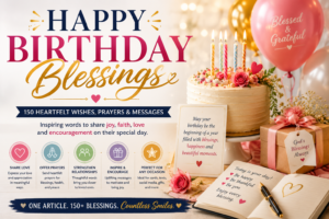 Heartfelt Happy Birthday Blessings for friends and family