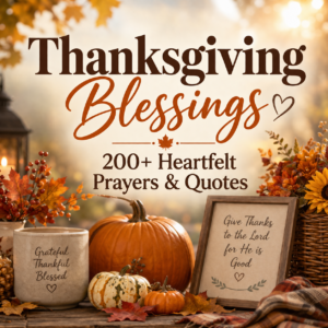 Thanksgiving Blessings