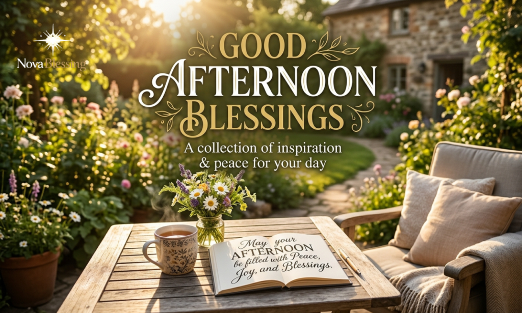 Good Afternoon Blessings