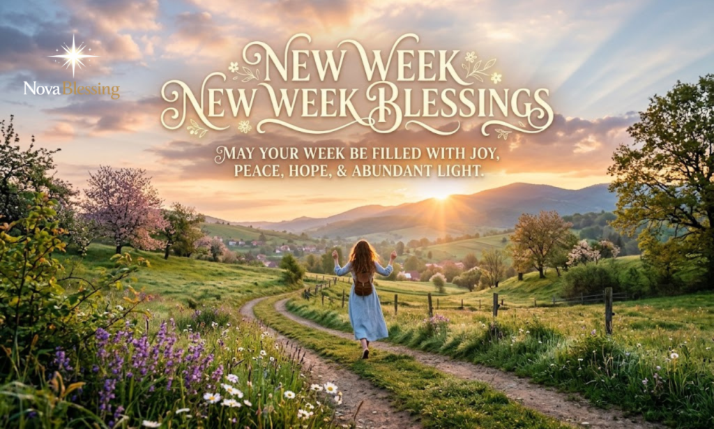 New Week Blessings